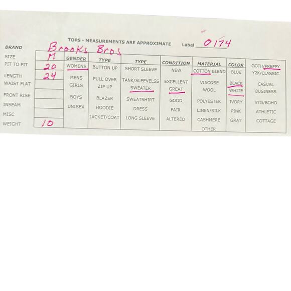 Brooks Brothers St. Andrews Links Golf Pullover Sweater Diamonds Men's Size M - Picture 5 of 5